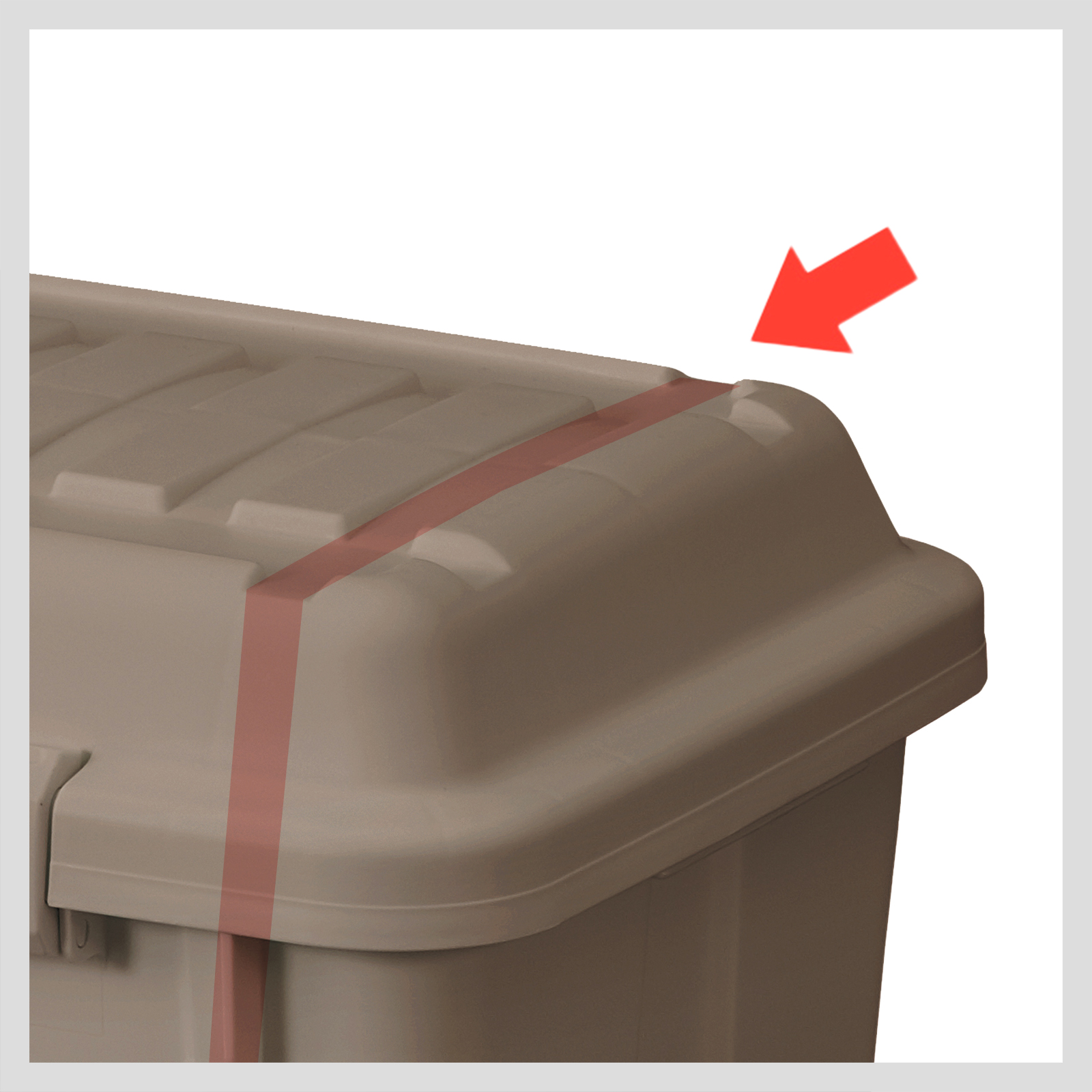 樹脂と暮らすｰR(リサイクル仕様) トランクボックス