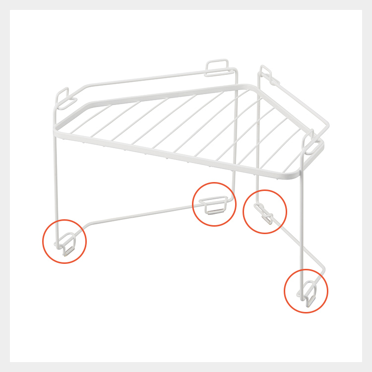 ファビエ コーナーラック ～すっきり整頓シリーズ～