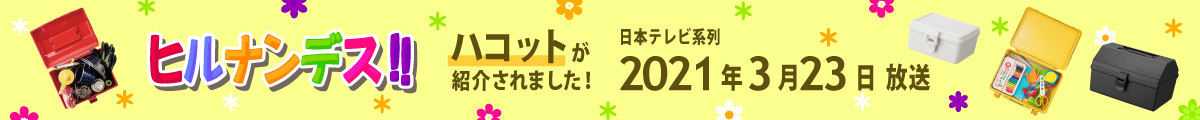 HACOTTO ハコット ヒルナンデスで紹介されました