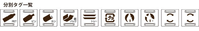 分別タグ一覧