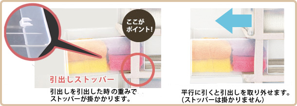 ストッパー付き