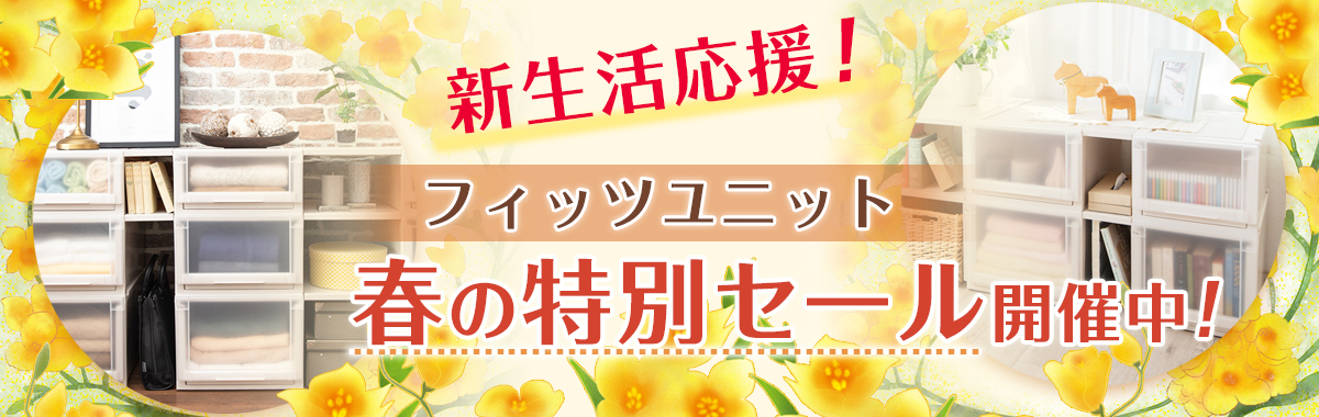 2022年Fitsunit春の特別セール