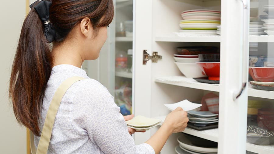 【場所別】食器棚収納の定位置の決め方